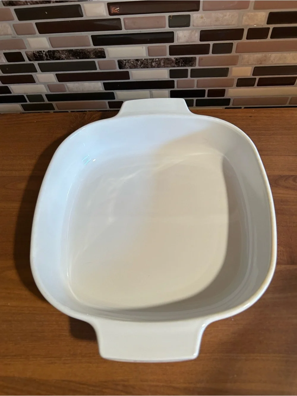 Corningware white glass